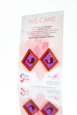 Earrings "WE CARE" - FUNK DA QUEEN