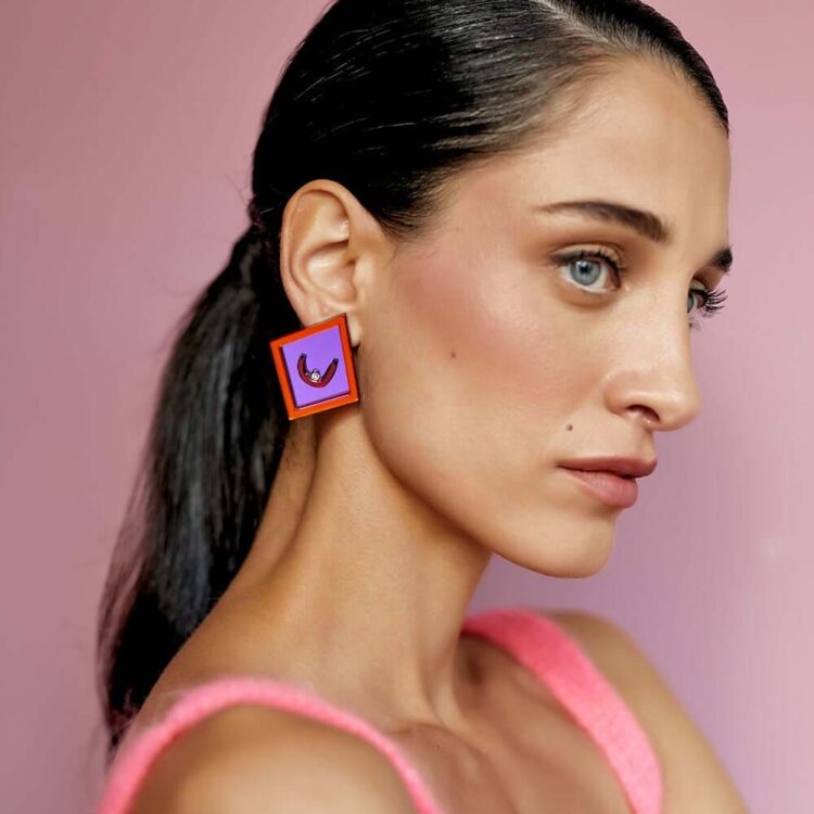 Earrings "WE CARE" - FUNK DA QUEEN