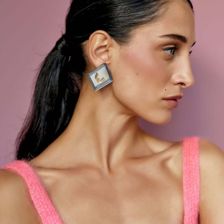 Earrings "WE CARE" - FUNK DA QUEEN