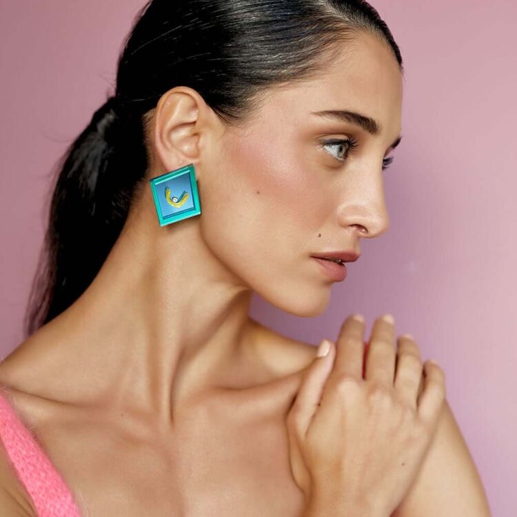 Earrings "WE CARE" - FUNK DA QUEEN