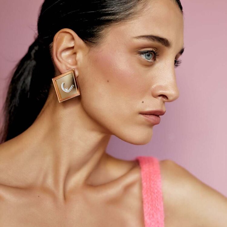 Earrings "WE CARE" - FUNK DA QUEEN