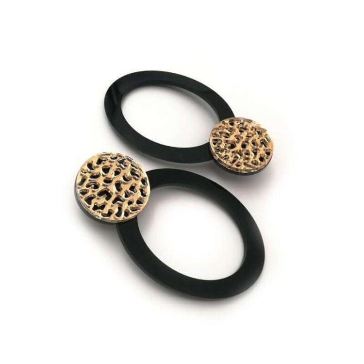 Earrings "Leopard Hoops" - FUNK DA QUEEN