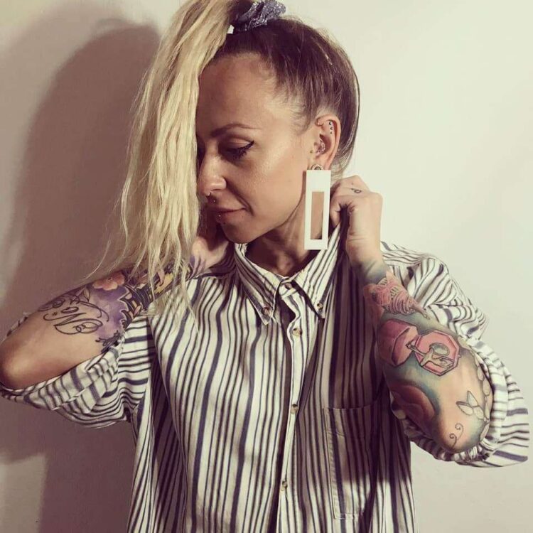 Earrings "Minimal Geom" - FUNK DA QUEEN