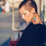 Earrings "Indian's Smoke" - FUNK DA QUEEN