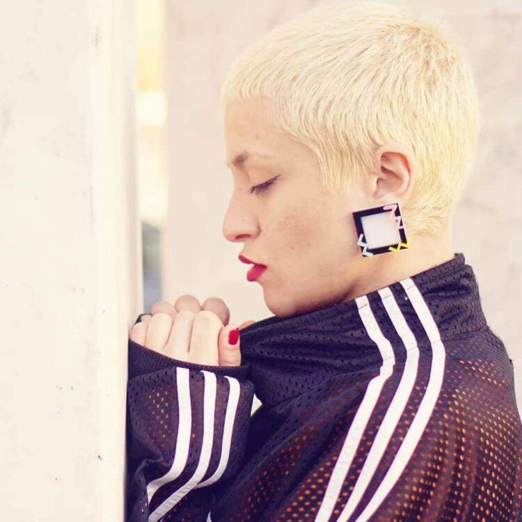 Earrings "Mini TV" - FUNK DA QUEEN