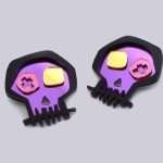 Earrings "Skull" - FUNK DA QUEEN