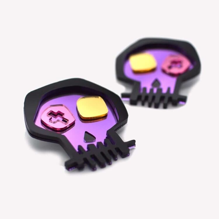 Earrings "Skull" - FUNK DA QUEEN