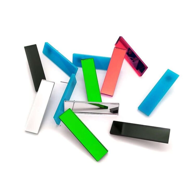 Earrings "Rectangle" - FUNK DA QUEEN