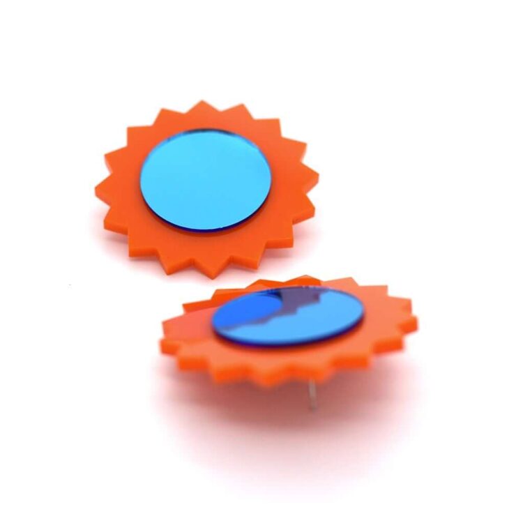 Earrings "Sun" - FUNK DA QUEEN