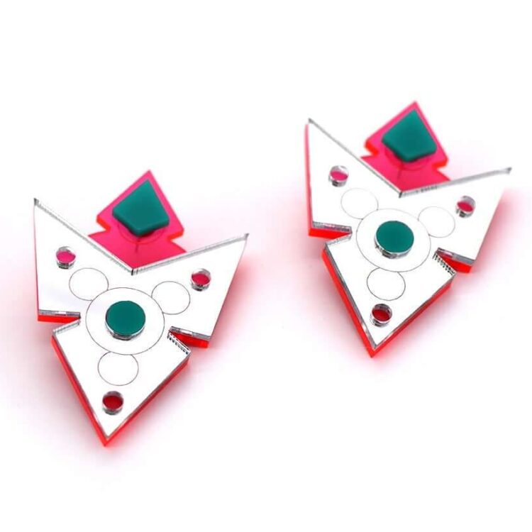 Earrings "Space Shuttle" - FUNK DA QUEEN