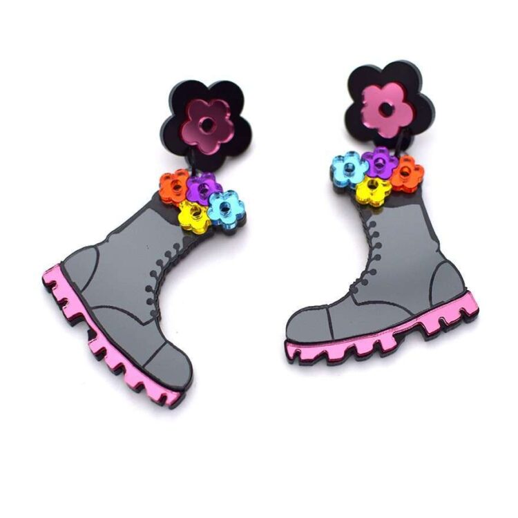 Earrings "Military Boots" - FUNK DA QUEEN