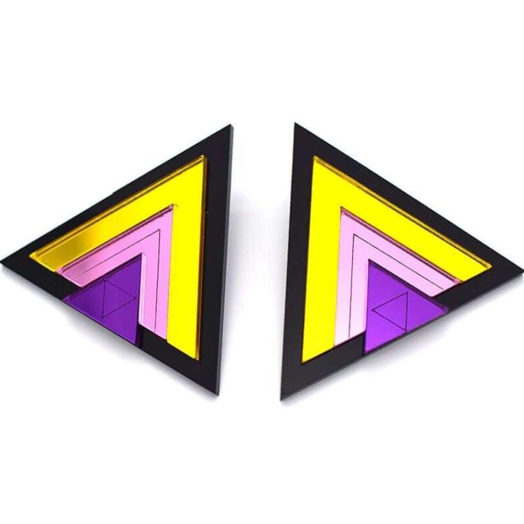 Earrings "R-Line" - FUNK DA QUEEN