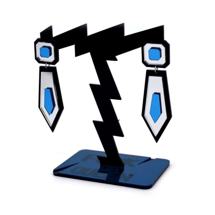 Earrings "Necktie" - FUNK DA QUEEN