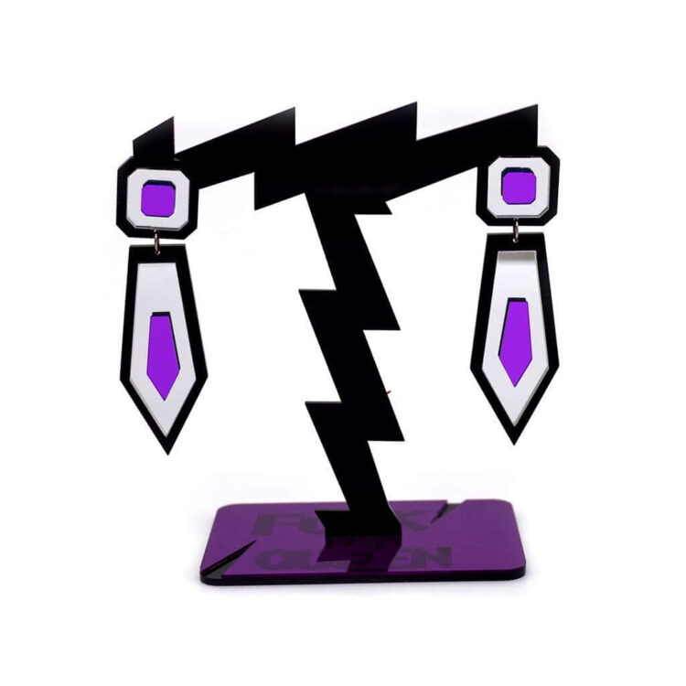 Earrings "Necktie" - FUNK DA QUEEN