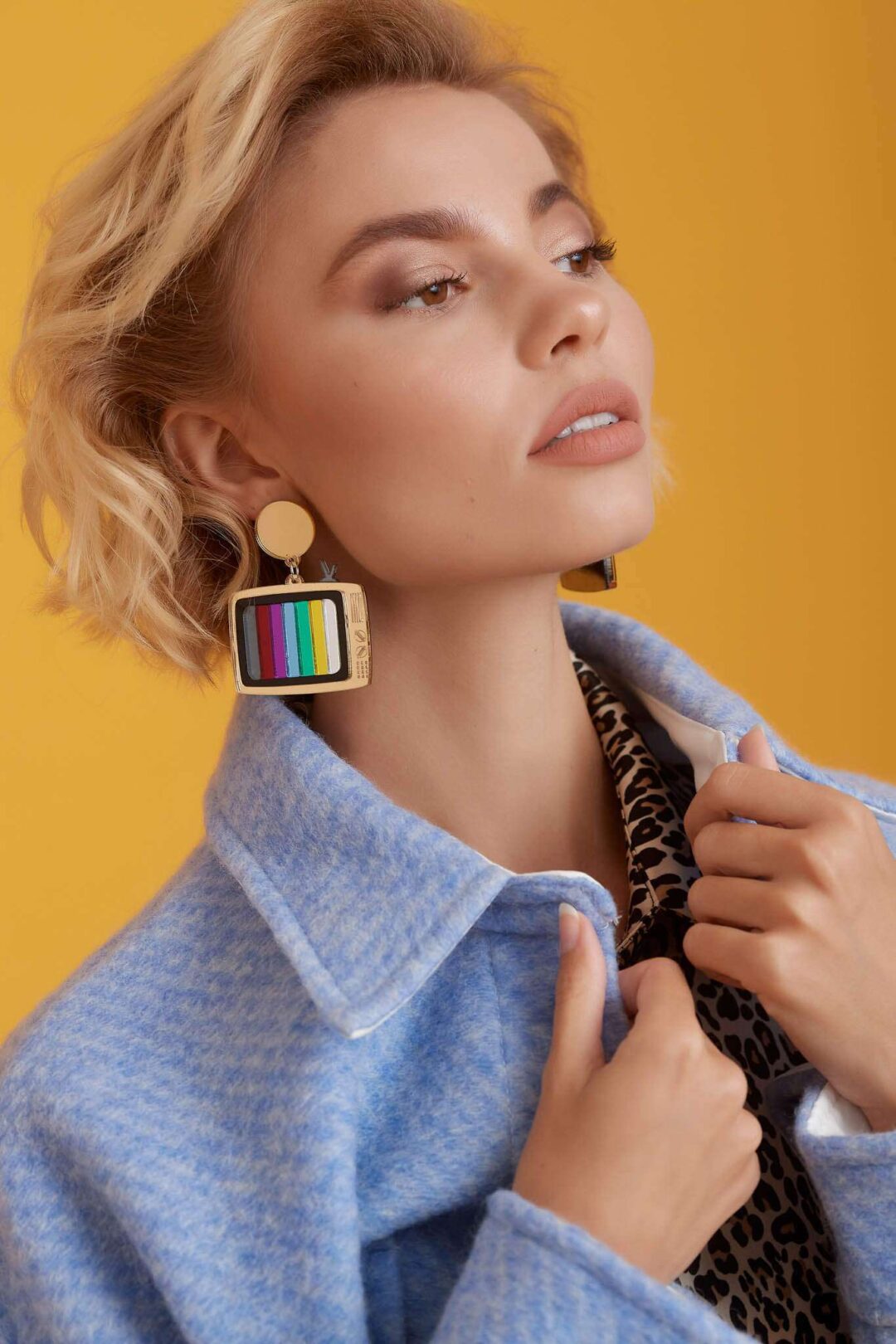 Earrings "Television" - FUNK DA QUEEN