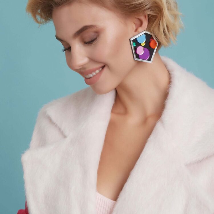 Earrings "Matrix" - FUNK DA QUEEN
