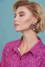 Earrings "Art Pixel" - FUNK DA QUEEN