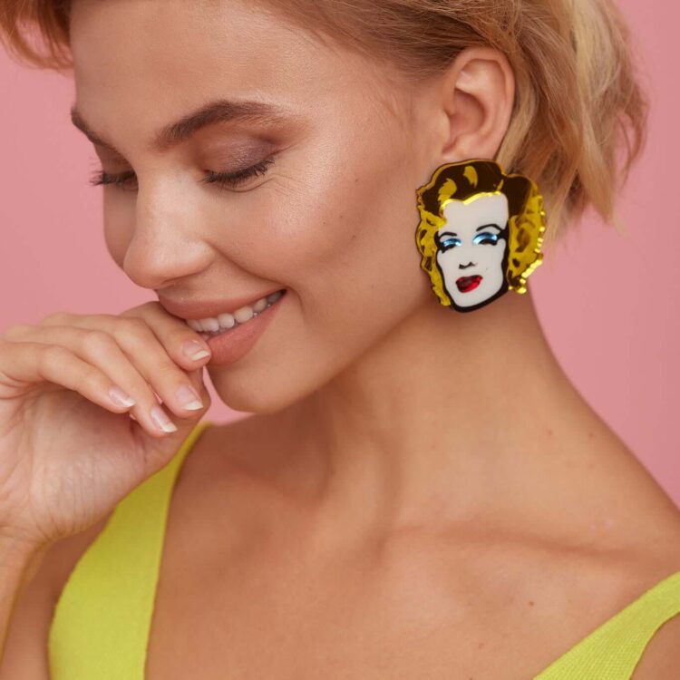 Earrings "Marylin" - FUNK DA QUEEN