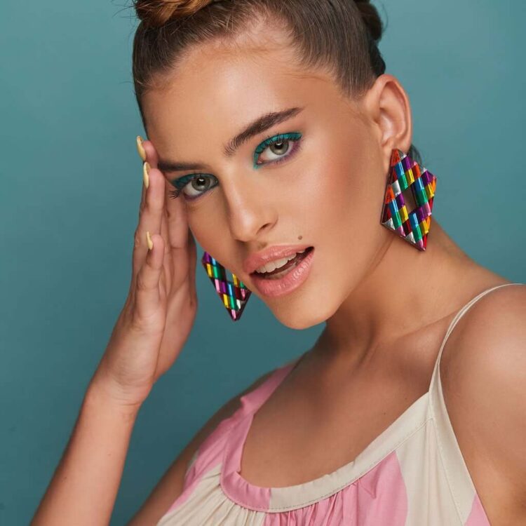 Earrings "Marquetry" - FUNK DA QUEEN