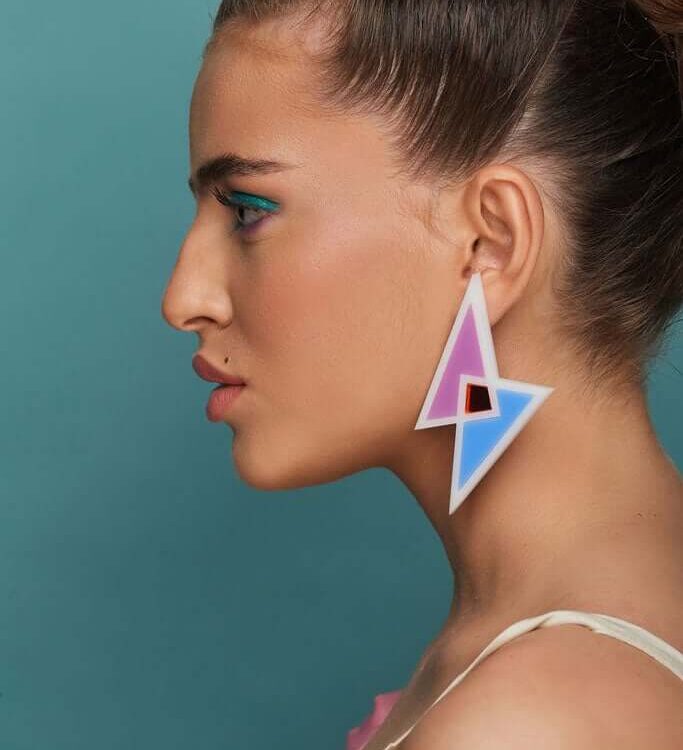 Earrings "Trigonometry" - FUNK DA QUEEN