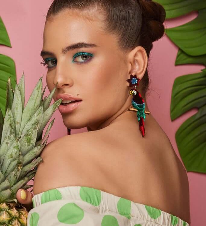 Earrings "Popinjay" - FUNK DA QUEEN