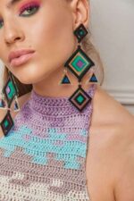 Earrings "Ebony" - FUNK DA QUEEN