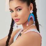 Floral Rainbow | Σκουλαρίκια