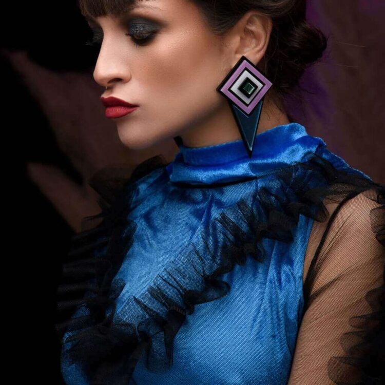 Earrings "Giotto" - FUNK DA QUEEN