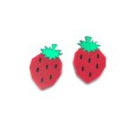 Earrings "Strawberry" - FUNK DA QUEEN