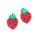 Earrings "Strawberry" - FUNK DA QUEEN