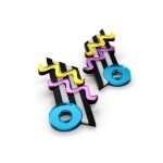 Earrings "New Order" - FUNK DA QUEEN