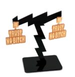 Earrings "Trust No Bitch" - FUNK DA QUEEN