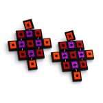 Earrings "Poker" - FUNK DA QUEEN