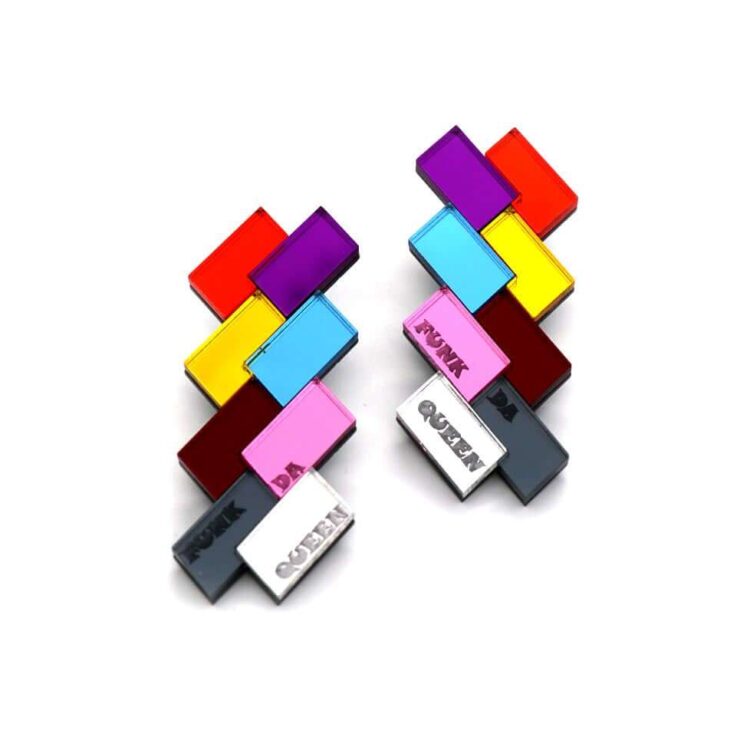 Earrings "Vitro" - FUNK DA QUEEN