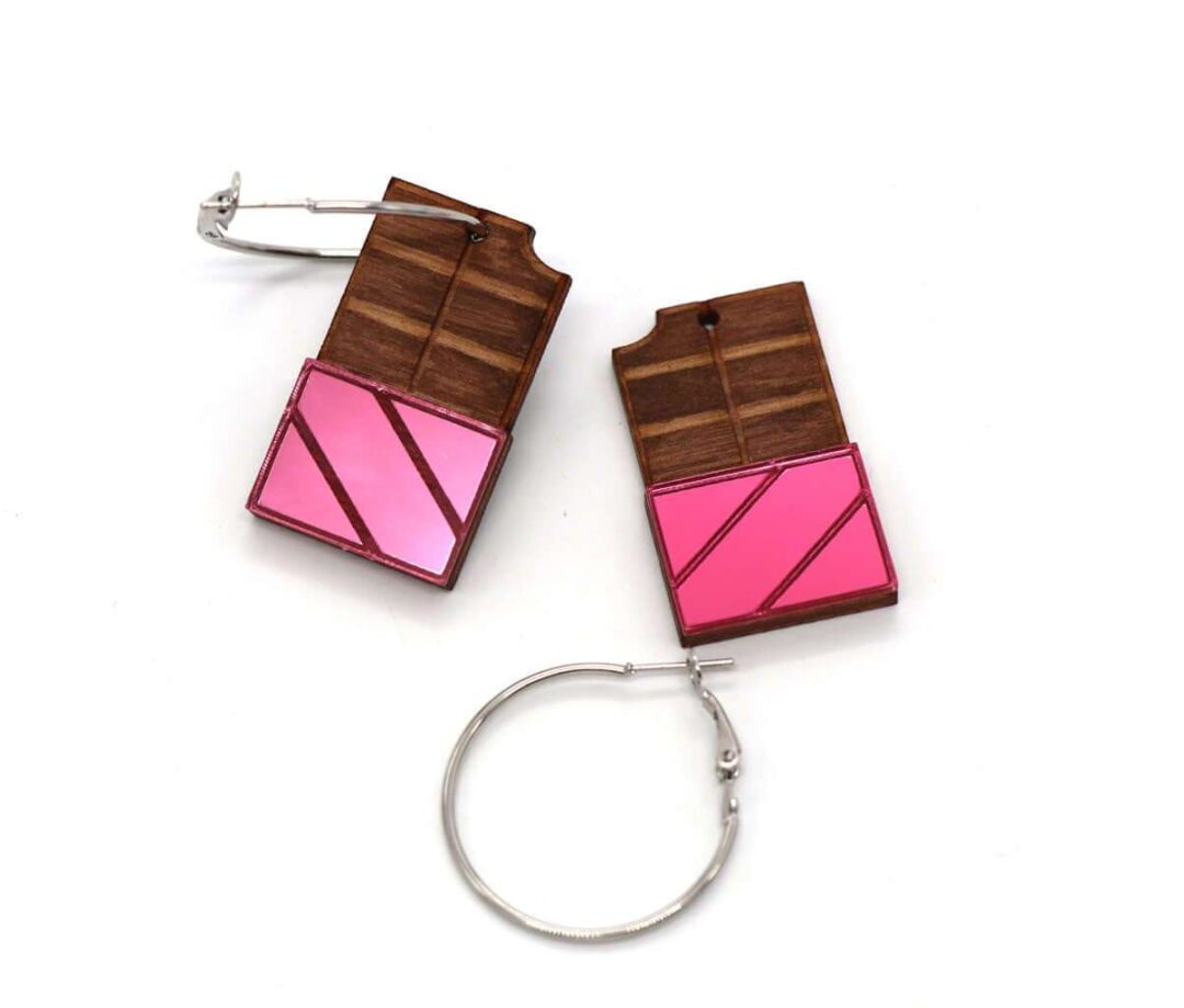 Earrings "Chocolate Hoppies" - FUNK DA QUEEN