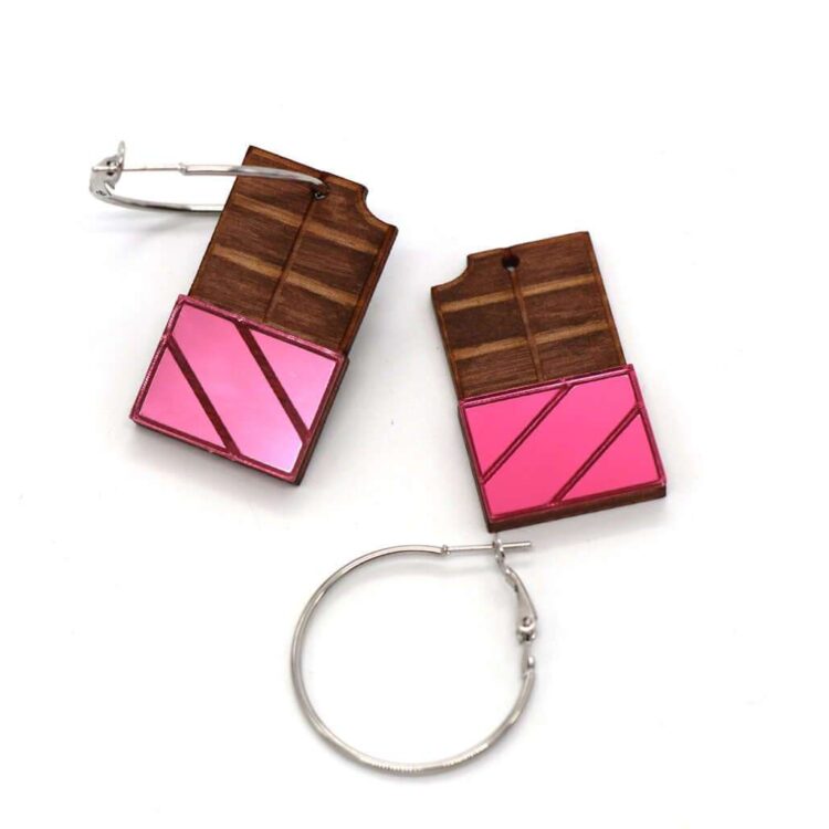 Earrings "Chocolate Hoppies" - FUNK DA QUEEN