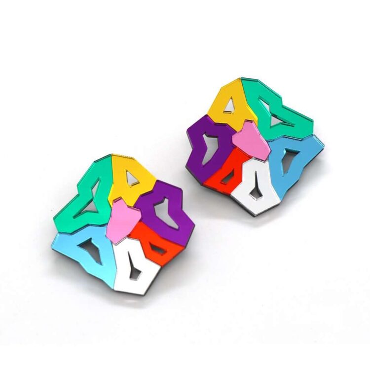 Earrings "Points" - FUNK DA QUEEN