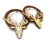 Earrings "Deer Hoops" - FUNK DA QUEEN