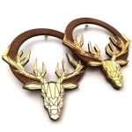 Earrings "Deer Hoops" - FUNK DA QUEEN