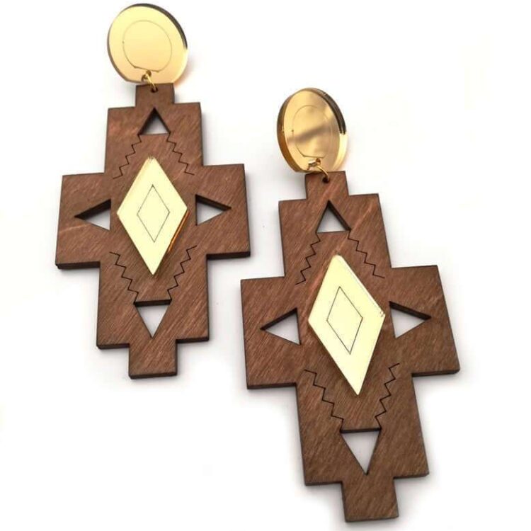 Earrings "Crux" - FUNK DA QUEEN