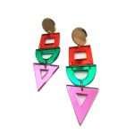 Earrings "Indian's Smoke" - FUNK DA QUEEN