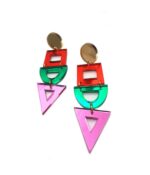 Earrings "Indian's Smoke" - FUNK DA QUEEN