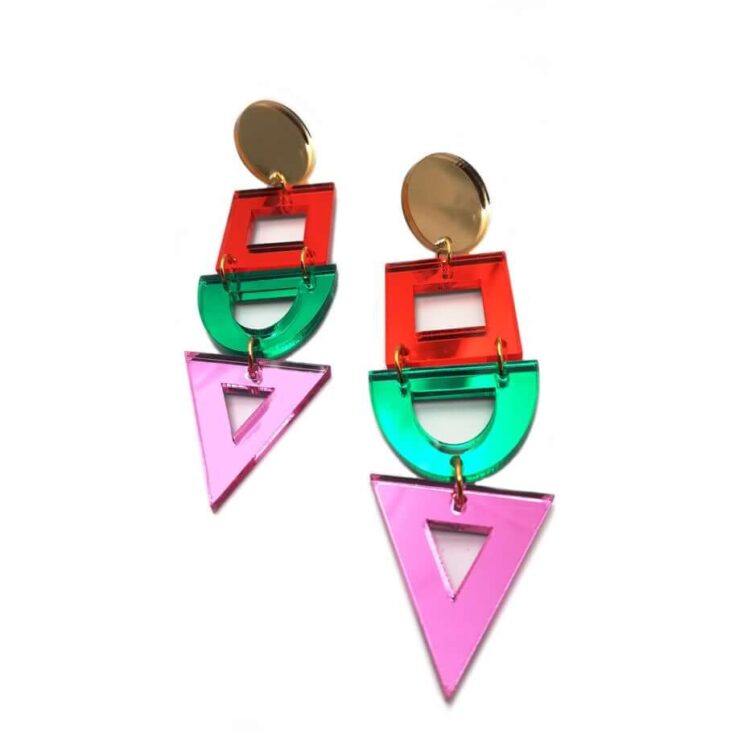 Earrings "Indian's Smoke" - FUNK DA QUEEN