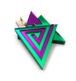 Earrings "Meander" - FUNK DA QUEEN