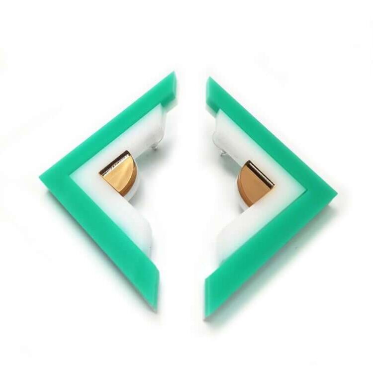 Earrings "Artdeco" - FUNK DA QUEEN
