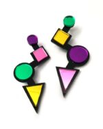 Earrings "Chemical Bond" - FUNK DA QUEEN