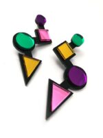 Earrings "Chemical Bond" - FUNK DA QUEEN