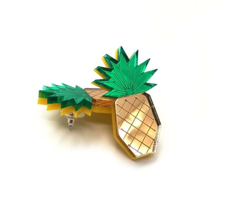 Earrings "Pineapple" - FUNK DA QUEEN