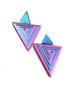 Earrings "Meander" - FUNK DA QUEEN