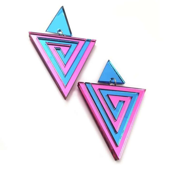 Earrings "Meander" - FUNK DA QUEEN